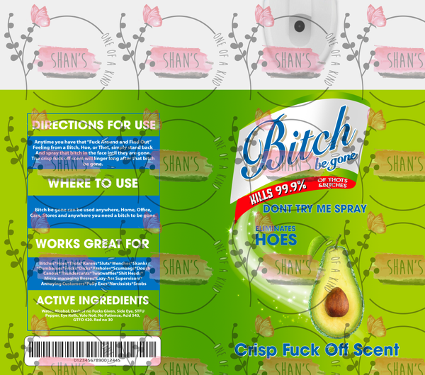Bitch Spray - Avocado Green