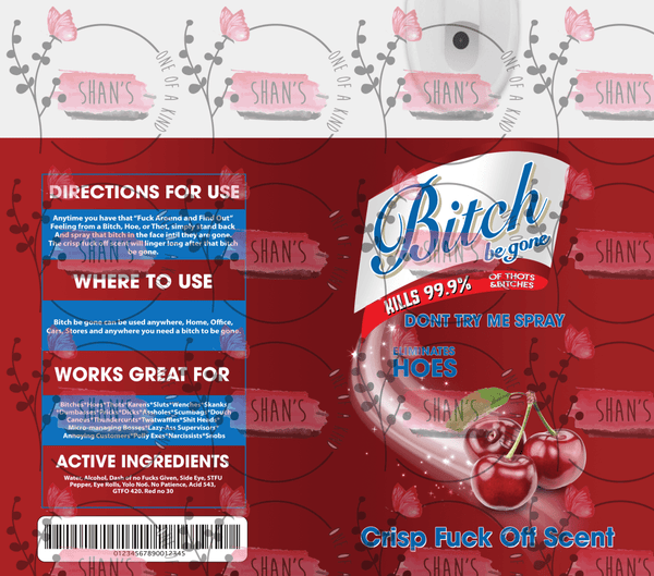 Bitch Spray - Cherry Maroon