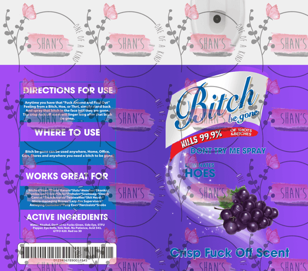 Bitch Spray - Dark Purple