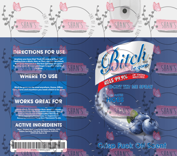 Bitch Spray - Denim Blue