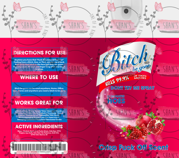 Bitch Spray - Mixed Berry Dark Red
