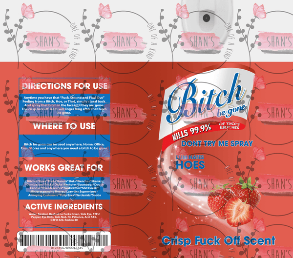 Bitch Spray - Strawberry Red