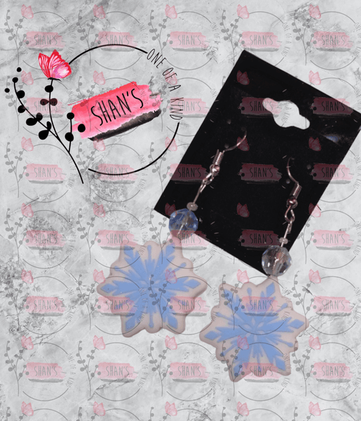 Beadable Pair Ear Rings (With Bling/Silicone Buddy) #6