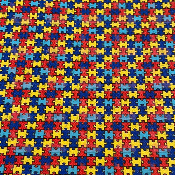 Colorful Puzzle Pieces