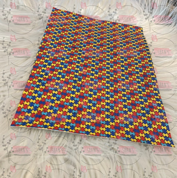 Colorful Puzzle Pieces