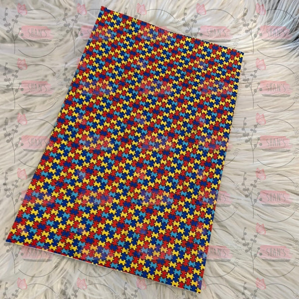 Colorful Puzzle Pieces