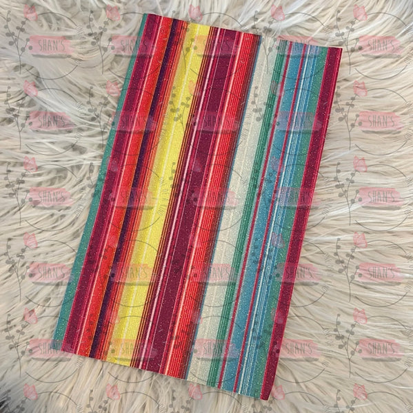 Glitter Serape Neon Brights