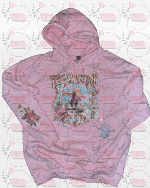 Hoodie Pink- Large * Waiting For Custom Design*