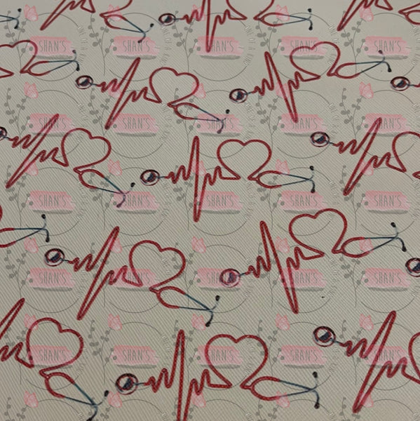 Nurse Heartbeat W Stethoscope