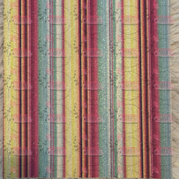 Pastel Glitter Serape