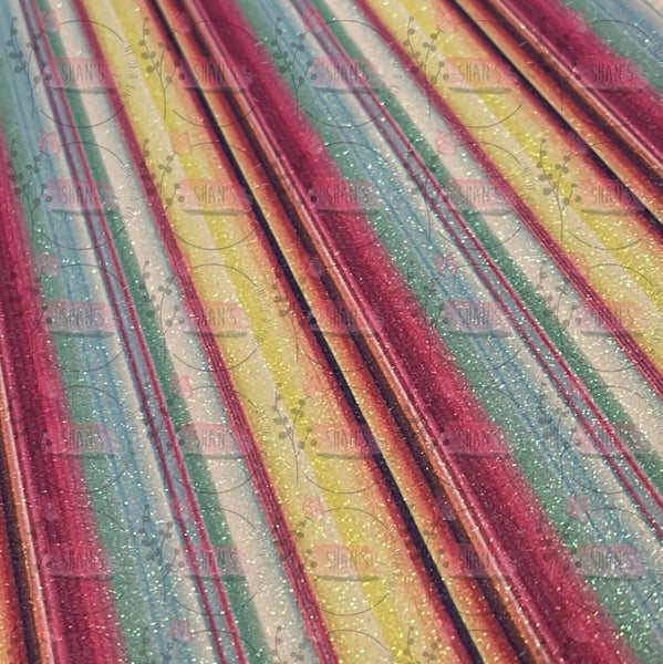 Pastel Glitter Serape