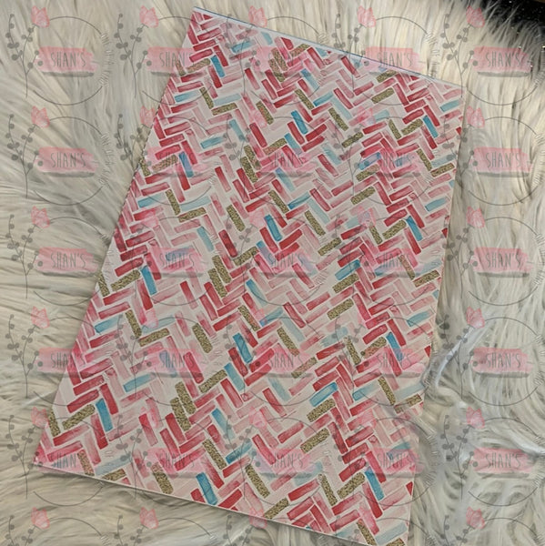 Pinks & Turquoise Tangram