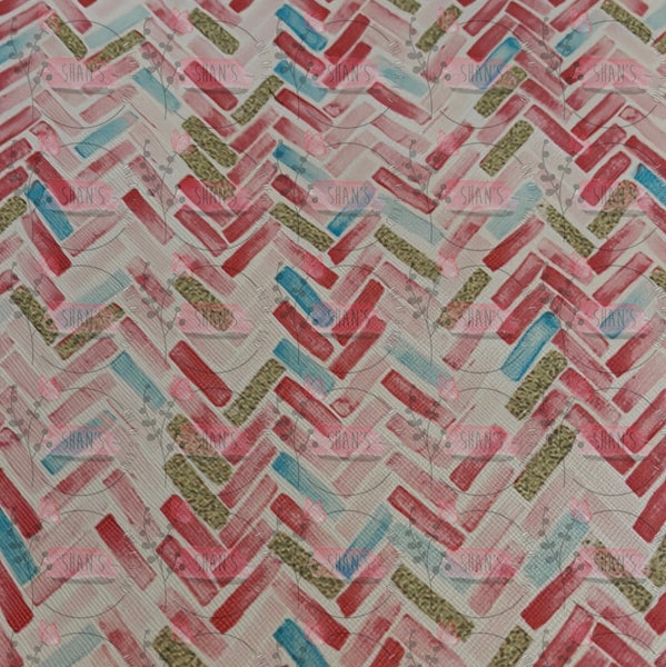 Pinks & Turquoise Tangram