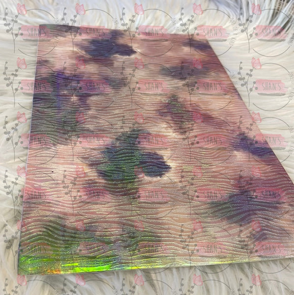 Zebra Embosses Watercolor